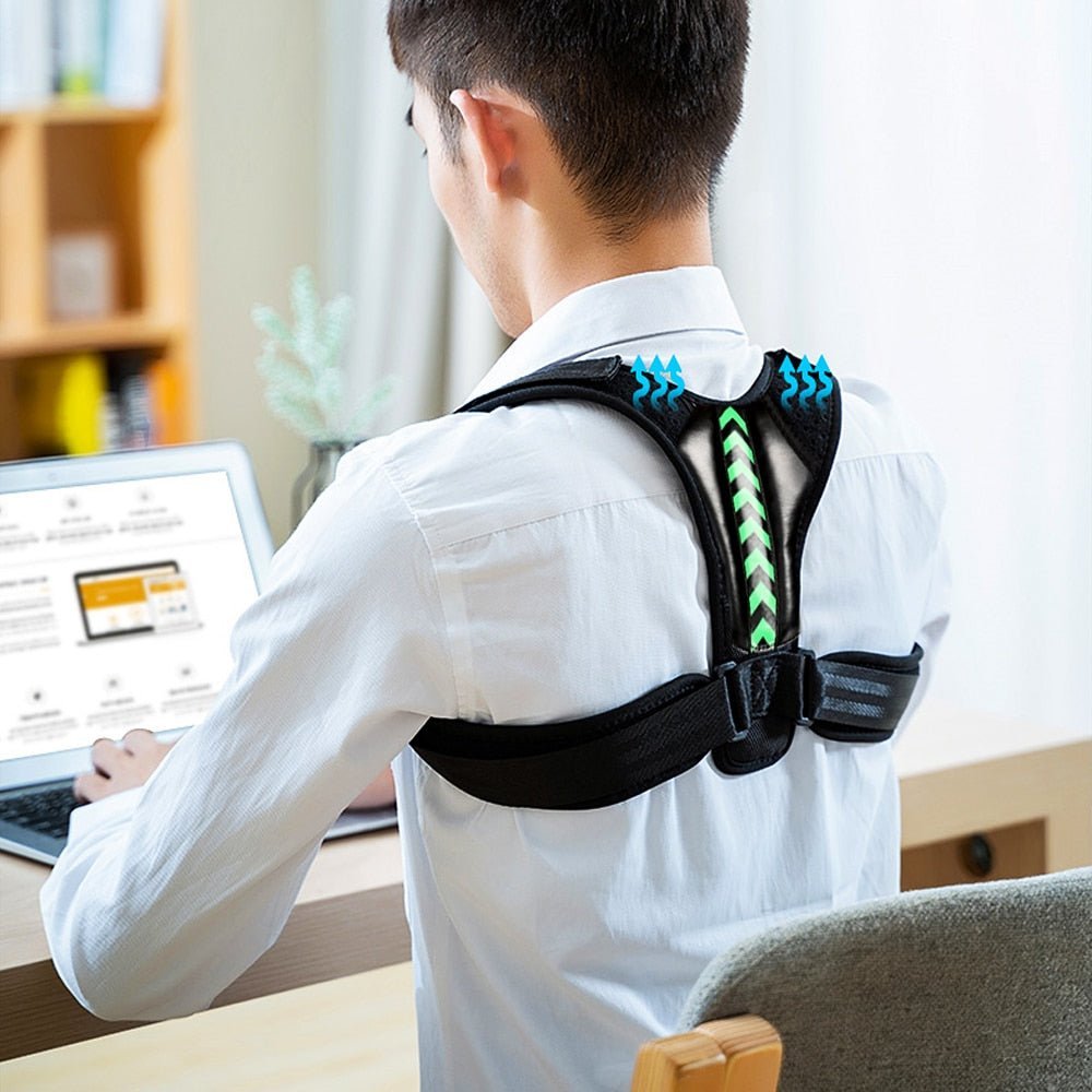 HealtyBack™ I Correcteur posture réglable - MondeDuFitness