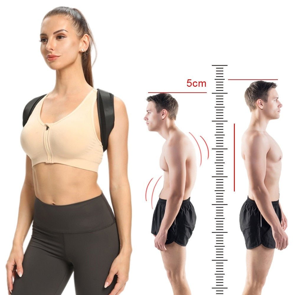 HealtyBack™ I Correcteur posture réglable - MondeDuFitness